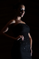 Sábado 14 de julio del 2012. Tuxtla Gutiérrez, Chiapas.  La nueva generación de diseñadoras de modas chiapanecas, presentan las propuestas de vestidos esta noche en el centro cultural ubicado en el oriente de la ciudad.