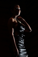 Sábado 14 de julio del 2012. Tuxtla Gutiérrez, Chiapas.  La nueva generación de diseñadoras de modas chiapanecas, presentan las propuestas de vestidos esta noche en el centro cultural ubicado en el oriente de la ciudad.