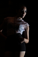 Sábado 14 de julio del 2012. Tuxtla Gutiérrez, Chiapas.  La nueva generación de diseñadoras de modas chiapanecas, presentan las propuestas de vestidos esta noche en el centro cultural ubicado en el oriente de la ciudad.