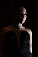 Sábado 14 de julio del 2012. Tuxtla Gutiérrez, Chiapas.  La nueva generación de diseñadoras de modas chiapanecas, presentan las propuestas de vestidos esta noche en el centro cultural ubicado en el oriente de la ciudad.