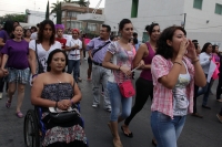 Domingo 24 de abril del 2016. Tuxtla Gutiérrez. La Movilización Nacional Contra las Violencias Machistas 24A