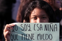 Domingo 8 de marzo del 2020. Tuxtla Gutiérrez. Durante la marcha del Día Internacional de la Mujer #8M