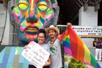 Viernes 22 de junio dl 2018. Tuxtla Gutiérrez. La marcha del Orgullo y la Dignidad de la Comunidad LGBTTTIQ en Chiapas se lleva realiza esta tarde en la avenida central de la capital de este estado del sureste de México. Viernes 22 de junio dl 2018. Tuxtla Gutiérrez. La marcha del Orgullo y la Dignidad de la Comunidad LGBTTTIQ en Chiapas se lleva realiza esta tarde en la avenida central de la capital de este estado del sureste de México.