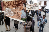 Jueves 8 de septiembre. Movilización de comunidades Zapatistas.
