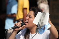 Miércoles 2 de marzo. Miembros de organizaciones sociales de la costa del estado marcha desde la ciudad de Tonala para manifestarse en el penal El Amate y en la ciudad de Tuxtla Gutiérrez para exigir la libertad de defensores de Derechos Humanos detenidos