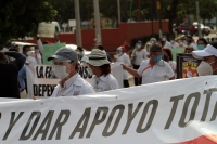 Martes 28 de julio del 2020. Tuxtla Gutiérrez. Esta mañana da inicio la jornada de protestas del Sector Salud con una marcha a favor del médico del ISSTECH preso en dÃas pasados. Martes 28 de julio del 2020. Tuxtla Gutiérrez. Esta mañana da inicio la jornada de protestas del Sector Salud con una marcha a favor del médico del ISSTECH preso en dÃas pasados.