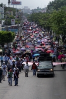Miércoles 3 de agosto del 2016. Tuxtla Gutiérrez. La marcha del Movimiento Magisterial en Contra de la Reforma Educativa en el bulevar Ángel Albino Corzo en el oriente de la capital del estado mexicano de Chiapas donde se manifiestan maestros de las Secci Miércoles 3 de agosto del 2016. Tuxtla Gutiérrez. La marcha del Movimiento Magisterial en Contra de la Reforma Educativa en el bulevar Ángel Albino Corzo en el oriente de la capital del estado mexicano de Chiapas donde se manifiestan maestros de las Secci