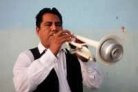 Miércoles 22 de noviembre del 2017. Tuxtla Gutiérrez. Santa Cecilia. El barrio del Niño de Atocha se revela con el lugar de encuentro de los mariachis y músicos populares de la ciudad.