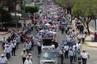 Domingo 15 de mayo del 2016. Tuxtla Gutiérrez. La marcha del movimiento magisterial al inicio del paro nacional en Chiapas. Domingo 15 de mayo del 2016. Tuxtla Gutiérrez. La marcha del movimiento magisterial al inicio del paro nacional en Chiapas.