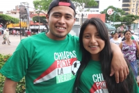 Martes 17 de junio del 2014. Tuxtla Gutiérrez. Aspectos del partido entre México y Brasil. Martes 17 de junio del 2014. Tuxtla Gutiérrez. Aspectos del partido entre México y Brasil.