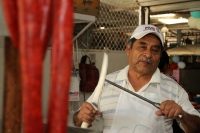 Viernes 20 de julio del 2018. Tuxtla Gutiérrez. Los locatarios del mercado público Albania Baja organizan una comida y actividades culturales para celebrar este medio dí­a la fiesta del mercado popular  en el oriente de la ciudad