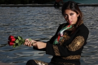 La Mejicana 2013. Gwenndy Sánchez de la Agencia de Modelos de Sofía Aquino. Parque Morelos-Bicentenario.