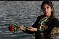 La Mejicana 2013. Gwenndy Sánchez de la Agencia de Modelos de Sofía Aquino. Parque Morelos-Bicentenario.