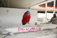 Miércoles 15 de diciembre. San Cristóbal de las Casas. Locatarios se inconforman con las obras de los puestos del nuevo mercado de San Cristóbal de las Casas, los cuales no presentan la estructura necesaria para la venta y atención a los clientes por lo q Miércoles 15 de diciembre. San Cristóbal de las Casas. Locatarios se inconforman con las obras de los puestos del nuevo mercado de San Cristóbal de las Casas, los cuales no presentan la estructura necesaria para la venta y atención a los clientes por lo q