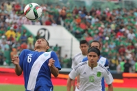 Sábado 30 de mayo del 2015. Tuxtla Gutiérrez. Aspecto del partido amistoso entre la selección nacional de México y Guatemala.