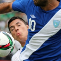 Sábado 30 de mayo del 2015. Tuxtla Gutiérrez. Aspecto del partido amistoso entre la selección nacional de México y Guatemala.