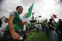 Tuxtla vive el partido de fut-bol entre México y Francia