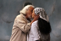 Miércoles 25 de marzo del 2015. Comitan de Domínguez. Rafael Inclan durante la noche de la presentación de la obra de teatro dirigida por Manuel González Gil Made in México, Otra Historia de Amor, esta noche en el Auditorio Belisario Domínguez.
