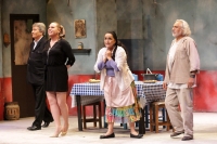 Miércoles 25 de marzo del 2015. Comitan de Domínguez. Rafael Inclan durante la noche de la presentación de la obra de teatro dirigida por Manuel González Gil Made in México, Otra Historia de Amor, esta noche en el Auditorio Belisario Domínguez.