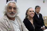 Miércoles 25 de marzo del 2015. Comitan de Domínguez. Rafael Inclan durante la noche de la presentación de la obra de teatro dirigida por Manuel González Gil Made in México, Otra Historia de Amor, esta noche en el Auditorio Belisario Domínguez.