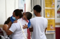 20210730. Tuxtla G. Migrantes asegurados esta mañana en varios hoteles de la ciudad