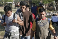 Migración. Uno de los puntos de transito entre los migrantes dentro del estado de Chiapas sigue siendo la estación ferroviaria de Arriaga, donde los centroamericanos suben a los techos de los vagones del tren para dirigirse a Ixtepec, Oaxaca; esta línea d