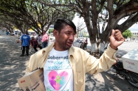 Miércoles 1 de abril del 2020. Tuxtla Gutiérrez. Migrantes se quejan de las autoridades de migración mexicanas al estar varados en esta ciudad sin poder continuar el camino hacia los EEUU