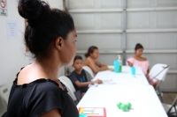 20220324. Tuxtla G. NiÃ±os migrantes descanzan en la ciudad en un albergue AC