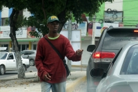 Viernes 8 de julio del 2016. Tuxtla Gutiérrez. Los cruceros de la ciudad agrupan a la población de migrantes en tránsito hacia el norte del país.