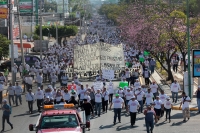 Domingo 28 de enero del 2018. Tuxtla Gutiérrez. Eduardo Ramí­rez Aguilar, quien busca una candidatura para gobernar el estado encabeza su mitin polí­tico esta mañana en el oriente de la ciudad.