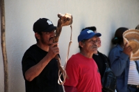 20230811. Tuxtla. Militantes del MOCRI se manifiestan esta maÃ±ana en las instalaciones de la Judicatura Federal en Chiapas a 6 aÃ±os del asesinato del lider AJP