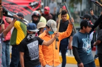 Martes 8 de diciembre del 2020. Tuxtla Gutiérrez. Día de protestas y manifestaciones en el oriente de la ciudad