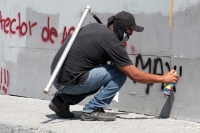 Lunes 26 de febrero del 2018. Tuxtla Gutiérrez. Militantes del MOCRI-EZ marchan nuevamente en las calles de la ciudad