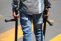 20220307. Tuxtla G. durante la marcha del 7m de MOCRI-CNPA-EZ este medio dÃ­a.