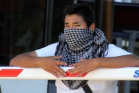 Jueves 31 de octubre del 2013. Chiapa de Corzo. La PFP interviene en la caseta de cobro de la autopista entre San Cristóbal y Tuxtla Gutiérrez, donde un grupo de jóvenes y campesinos mantenían tomadas las instalaciones en pugna con el movimiento magisteri