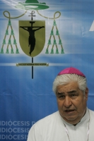 Monseñor Rogelio Cabrera dedica su homilia de esta mañana a los jovenes en Chiapas.