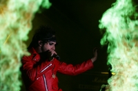 Esta noche se llevo a cabo el Jungle Fest donde se presentaron los grupos Moderato, Moenia y Sussie 4 además de la cantante Maria José en las instalaciones del Autodromo Chiapas.