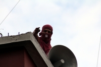 Lunes 1 de octubre del 2012. Motozintla, Chiapas. Aspectos de la violencia en esta comunidad de la zona sierra de Chiapas durante este fin de semana cuando personas inconformes incendiaron el edificio de la administración municipal, la Casa de la Cultura,