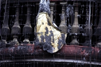 Lunes 1 de octubre del 2012. Motozintla, Chiapas. Aspectos de la violencia en esta comunidad de la zona sierra de Chiapas durante este fin de semana cuando personas inconformes incendiaron el edificio de la administración municipal, la Casa de la Cultura,