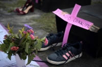 20230519. Tuxtla. Las madres de las mujeres asesinadas en Chiapas continuan protestando.