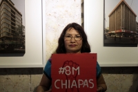 Lunes 2 de marzo del 2020. Tuxtla Gutiérrez. La Asamblea de Mujeres de Tuxtla da inicio a la Jornada Cultural #8MChiapas que se lleva a cabo en los espacios públicos de la ciudad.