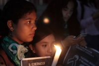 Jueves 12 de diciembre del 2019. Tuxtla Gutiérrez. Familiares, amigos y organizaciones feministas de Yucenia claman justicia esta tarde en la Fiscalía General de Justicia de Chiapas