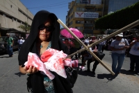 Jueves 8 de marzo del 2012. Marchan organizaciones sociales por el Día Internacional de la Mujer.