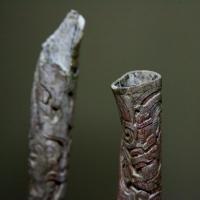 Especial. 45 imágenes. Vestigios arqueológicos encontrados en las ciudades pre-hispánicas de la ciudad de Chiapa de Corzo, las cuales pueden observarse en el Museo de historia y Antropología de Tuxtla.