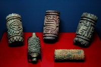 Especial. 45 imágenes. Vestigios arqueológicos encontrados en las ciudades pre-hispánicas de la ciudad de Chiapa de Corzo, las cuales pueden observarse en el Museo de historia y Antropología de Tuxtla.
