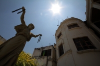 Miércoles 2 de abril del 2014. Tuxtla Gutiérrez. Aspectos de la vieja casona que alberga el Museo de la Ciudad.