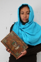 Lunes 6 de julio del 2015. San Cristóbal de las Casas. La comunidad Islámica Ahmadia de la Mezquita Baitul Atta, conformada con familias indígenas de los altos de Chiapas, celebran la tercera semana del Ramadán en la humilde construcción de la zona norte 
