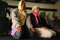 Lunes 6 de julio del 2015. San Cristóbal de las Casas. La comunidad Islámica Ahmadia de la Mezquita Baitul Atta, conformada con familias indígenas de los altos de Chiapas, celebran la tercera semana del Ramadán en la humilde construcción de la zona norte 
