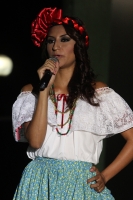 Sábado 31 de mayo del 2014. Tuxtla Gutiérrez. Presentación de las primeras etapas del concurso Miss Earth Chiapas 2014 en el Ágora del Centro cultural Jaime Sabines.