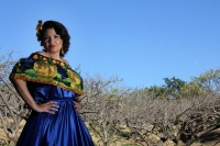 Viernes 10 de enero del 2014. Chiapa de Corzo. La Chiapaneca. Las bellas mujeres de Chiapa de Corzo visten con coquetería y pundonor el que es considerado uno de los trajes tradicionales más bellos de México.